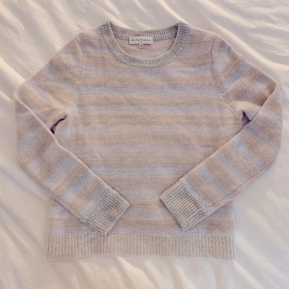 White + Warren cashmere sweater